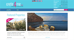 Desktop Screenshot of crete4me.com